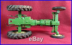 Nice 1/16 Scale Advertising John-deere 445 Tractor And Plow Late 1960's