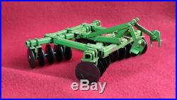 Nice 1/16 Scale Advertising John-deere 445 Tractor And Plow Late 1960's
