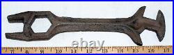 Old Antique RARE SCP Co Syracuse plow farm implement wrench tool John Deere