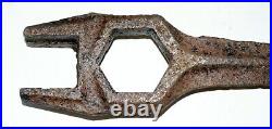 Old Antique RARE SCP Co Syracuse plow farm implement wrench tool John Deere