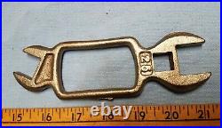 Old Antique SYRACUSE Plow John Deere SC25 Cultivator Farm Implement Wrench Tool