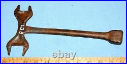Old Antique Scarce JOHN DEERE MARSEILLES 138 Farm implement plow wrench tool