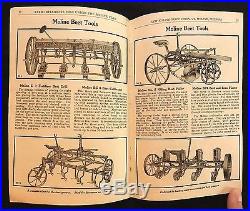Orig 1924 New Moline Plow Company Wagons Pre Minneapolis Brochure Catalog Rare