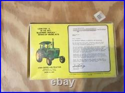 Original Ertl Blueprinters JohnDeere 4430 Tractor, Farm Wagon, and Plow