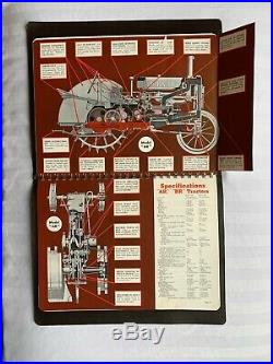 Original John Deere 2 Two Cylinder Design Dealer's Tractor Plow Catalog Book WOW