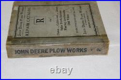 Original John Deere Plow Works Repair Manual R Plows Cultivators Listers Tillers