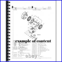 Parts Manual John Deere 35 45 Plow pc985