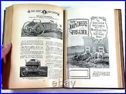 RARE 1920's John Deere Plow Tractor Catalog K book hardcover WOW