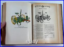 RARE 1920's John Deere Plow Tractor Catalog K book hardcover WOW