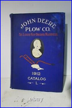 RARE John Deere Plow Co. 1912 Catalog L EXCELLENT Condition Huge Book Farm