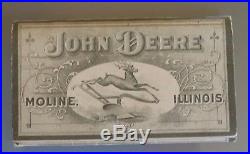 Rare 1903 John Deere Plow & Co. Moline, Illinois Farmers Pocket Companion