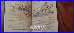 Rare John Deere 1st Edition Catalog 1886 Farm Machinery hardcover Plow