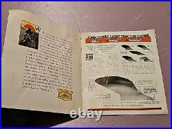Rare John Deere Light Tractor Plows Sales Brochure Waterloo Boy