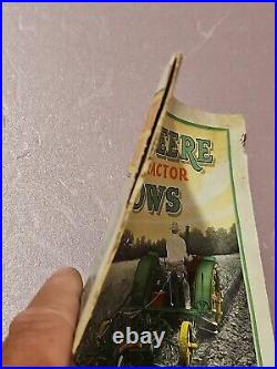 Rare John Deere Light Tractor Plows Sales Brochure Waterloo Boy