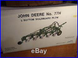 STEPHAN John Deere No. 77H 5 Bottom Moldboard Plow, NIB