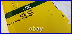 Service Part Manuals John Deere Plows, Tillers Chisel Repair Catalog Hard binder