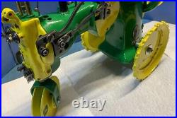 Singer Sewing John Deere Tractor with Plow Lamp Handmade