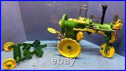 Singer Sewing Machine John Deere Tractor With Plow Art Home Decor Man Cave Model