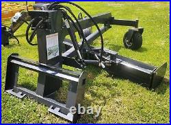 Skid Steer Hydraulic Motor Grader Attachment Blade 96 Inch Width with controller