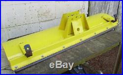 Slightly Used John Deere Jd 42 Push Blade Snow Plow Made In The USA