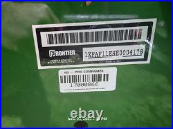 Snow Plow, Blade, Deere, Frontier AF11E Blade & AL1672 Mount Snow Plow, Blade, Deere, Frontier AF11E Blade & AL1672 Mount