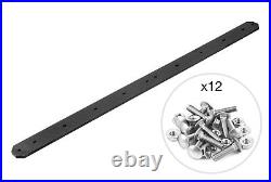 Snow Plow Blade, Heavy Duty Black Virgin