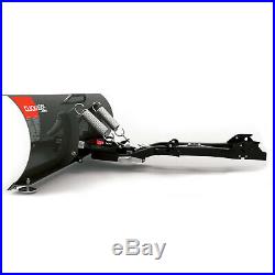 Snow Plow Kit 66x17'' Blade Steel Push Tube Frame Click N Go 2 John Deere 12-18