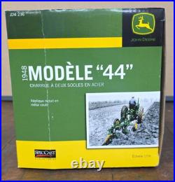 SpecCast 1/16 John Deere 1948 Model 44 Two Bottom Plow on Steel #JDM 236, NIB
