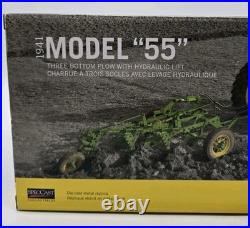 SpecCast John Deere 1941 MODEL 55 Three Bottom Plow with Hydraulic Lift 1/16 NIB
