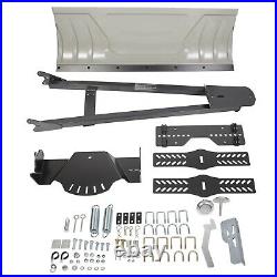 Steel ATV Snow Plow Adjustable 48 Blade Complete Universal Kit Package