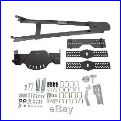 Steel ATV Snow Plow Adjustable 48 Blade Complete Universal Kit Package