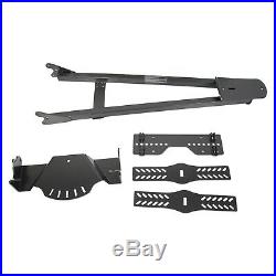 Steel Atv Snow Plow Adjustable 48 Blade Complete Universal Kit Package