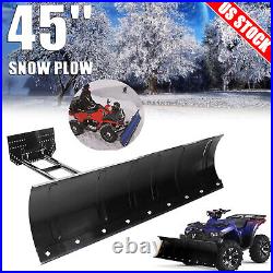 Steel Blade For Polaris Sportsman 335/400/450/500 ATV UTV 45 inch Snow Plow Kit