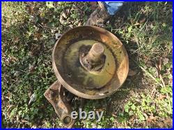 Steel rear plow wheel JD John Deere 3 Point Three 3pt bottom tractor