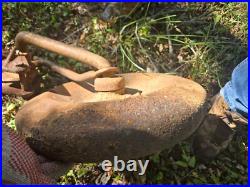 Steel rear plow wheel JD John Deere 3 Point Three 3pt bottom tractor