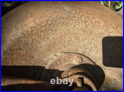 Steel rear plow wheel JD John Deere 3 Point Three 3pt bottom tractor