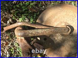 Steel rear plow wheel JD John Deere 3 Point Three 3pt bottom tractor