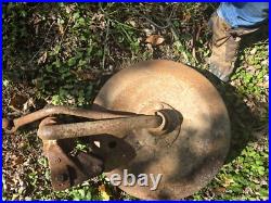Steel rear plow wheel JD John Deere 3 Point Three 3pt bottom tractor