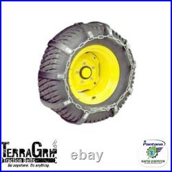 TerraGrip Traction Belts 20x8x8 Rubber Tire Chains Pavement Safe Traction