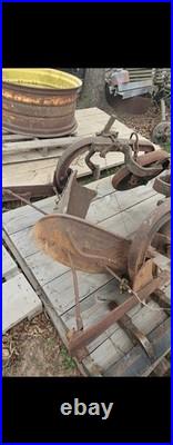 Two Way Mounted Plows and Cultivators For A Short Frame John Deere B