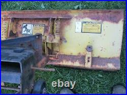 USED/LOW HRS/1990 John Deere/260 FRONT 48 DIRT/SNOW PLOW ASSEMBLY/COMPLETE