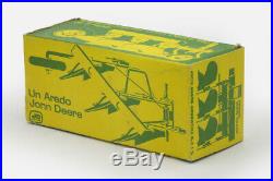 Ultra RARE Sigomec John Deere 820 Plow in Original Box, MINT! 1/16