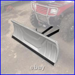 Universal Snow Plow Blade Kit Adjustable 48 For Honda Kawasaki Polaris ATV