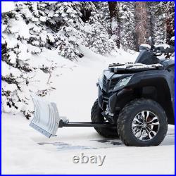 Universal Snow Plow Blade Kit Adjustable 48 For Honda Kawasaki Polaris ATV
