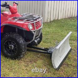 Universal Snow Plow Blade Kit Adjustable 48 For Honda Kawasaki Polaris ATV