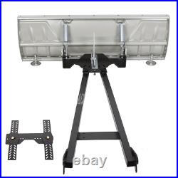 Universal Snow Plow Blade Kit Adjustable 48 For Honda Kawasaki Polaris ATV