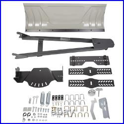 Universal Snow Plow Blade Kit Adjustable 48 For Honda Kawasaki Polaris ATV