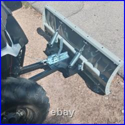 Universal Snow Plow Blade Kit Adjustable 48 For Honda Kawasaki Polaris ATV