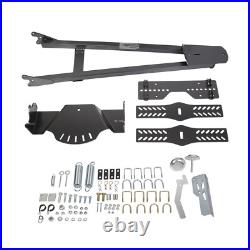 Universal Snow Plow Blade Kit Adjustable 48 For Honda Kawasaki Polaris ATV