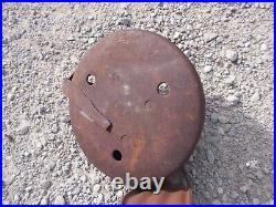 Universal steel rear plow wheel D857-A with bracket JD John Deere 1 bottom tractor